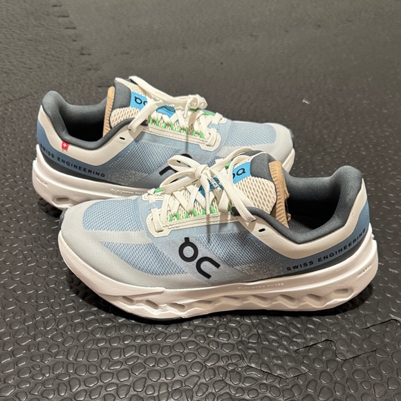 BRAND NEW IN BOX. Never worn. On Cloudsurfer Next. Size 6.5. Blue and white. - Picture 1 of 7